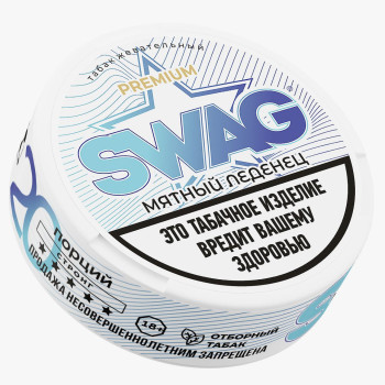 Купить Жевательный табак Swag "Мятный Леденец" Жевательный табак Swag "Мятный Леденец"