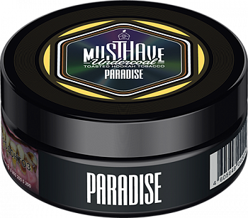 Табак Must Have Undercoal, 25гр "Paradise / Банан, кокос, карамель"